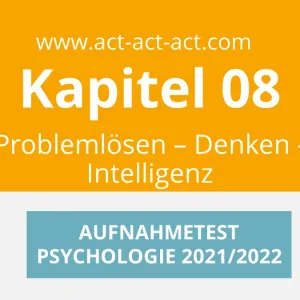 Psychologie Aufnahmetest Zusammenfassung Buch Kapitel 08