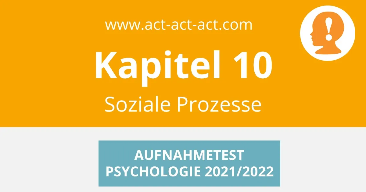 Psychologie Aufnahmetest Zusammenfassung Buch Kapitel 10