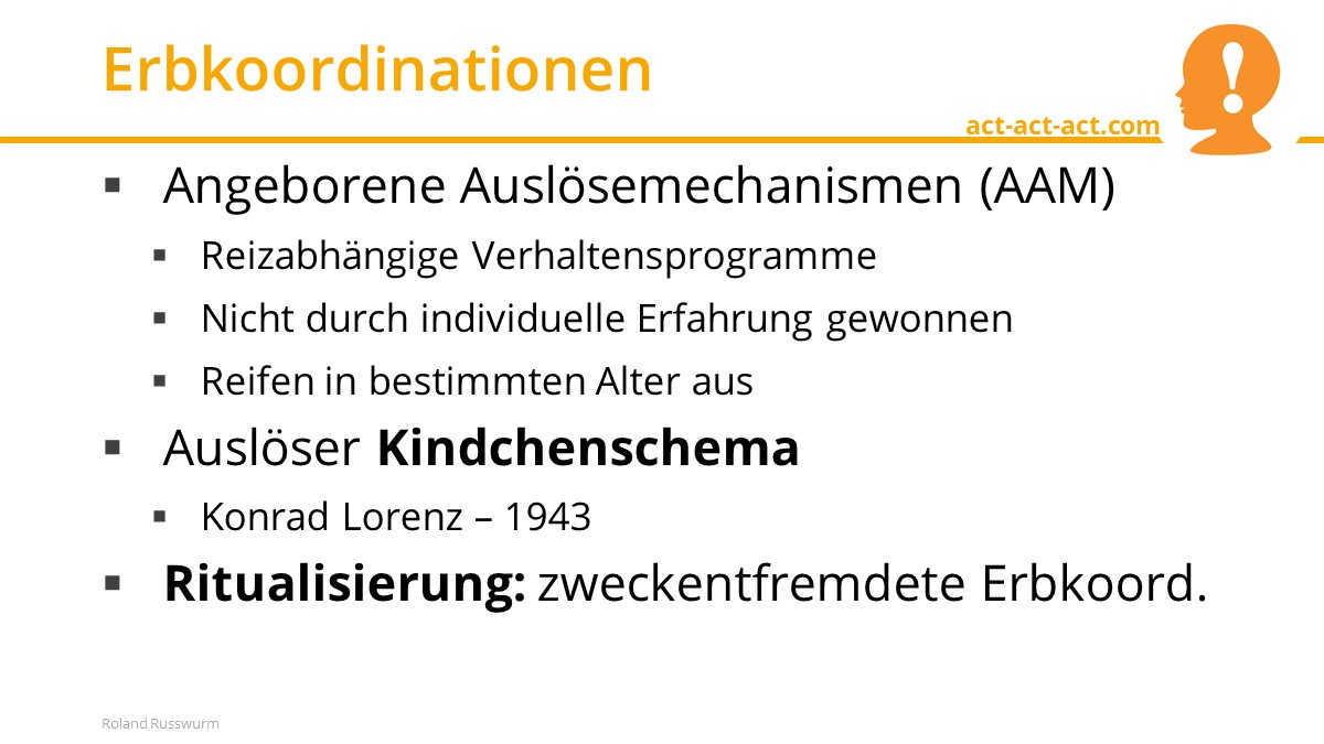 Erbkoordinationen