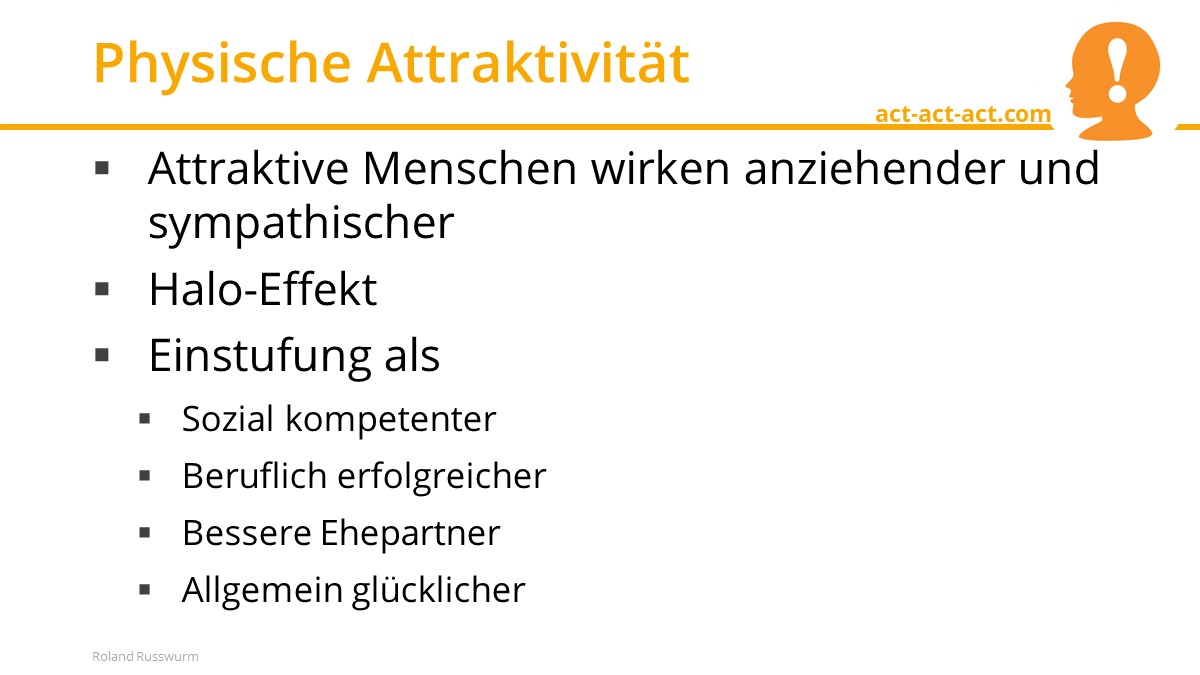 Physische Attraktivität