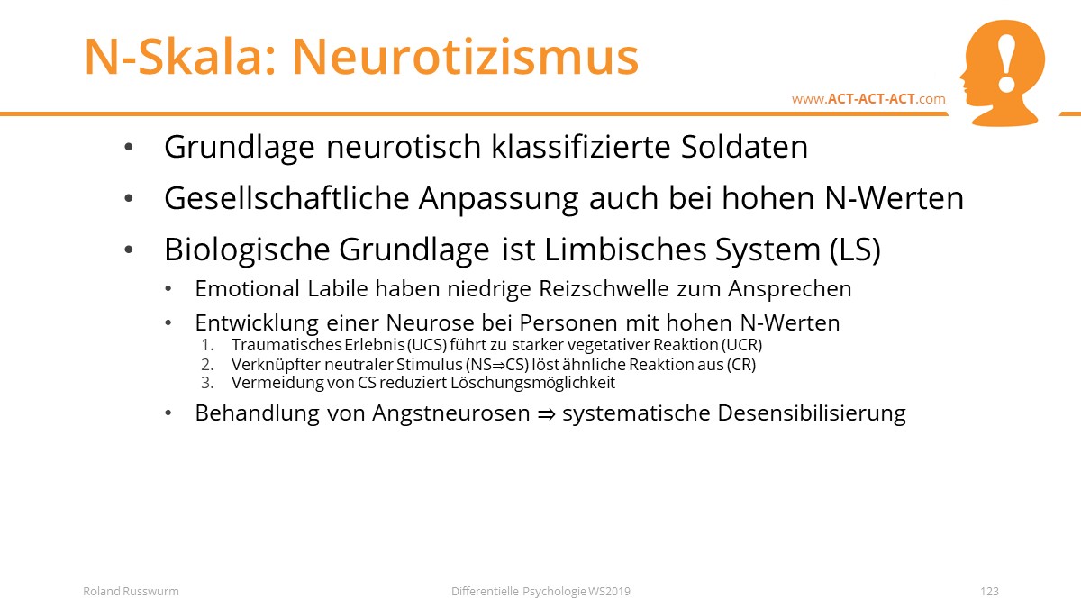 N-Skala: Neurotizismus